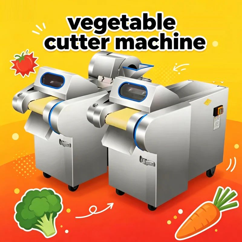 220vMultifunction Industrial Commercial Electric Shredding White Cabbage Carrot Onion Fruit Vegetable Cutter And Slicer Machine