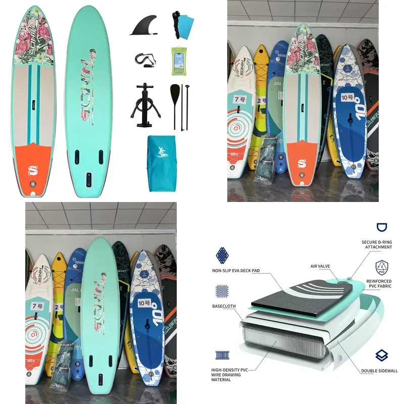 Wholesale Inflatable SUP Paddle Board Waterplay Paddle Board Ultra Stable Touring Paddle Board