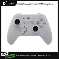 GuliKit KK3 Wireless Controller Bluetooth Gamepad with TMR Joystick Hall Effect Tiggers for Nintendo Switch Windows Android iOS