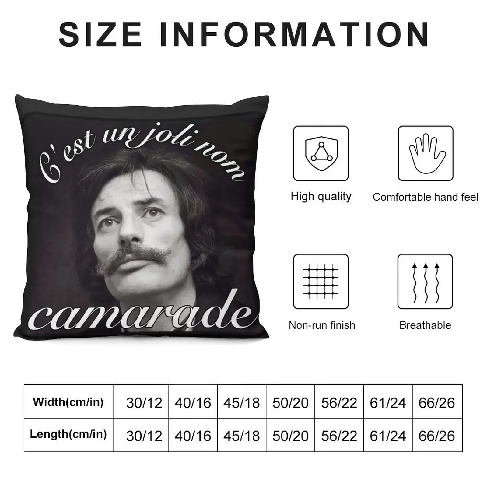 It's a nice name Comrade... Throw Pillow New year Cushions pillow