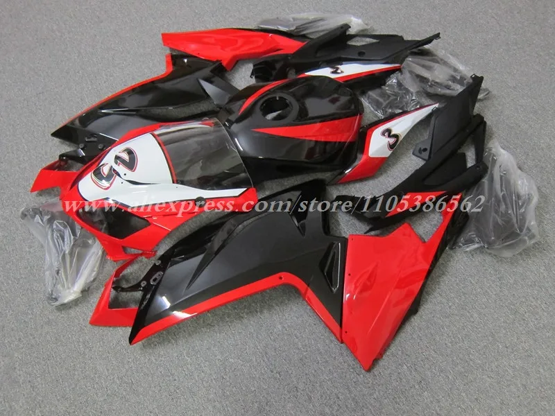 New ABS Motorcycle Fairings Kit Fit For Aprilia RS125 2006 2007 2008 2009 2010 2011 Bodywork Set Custom Number 3