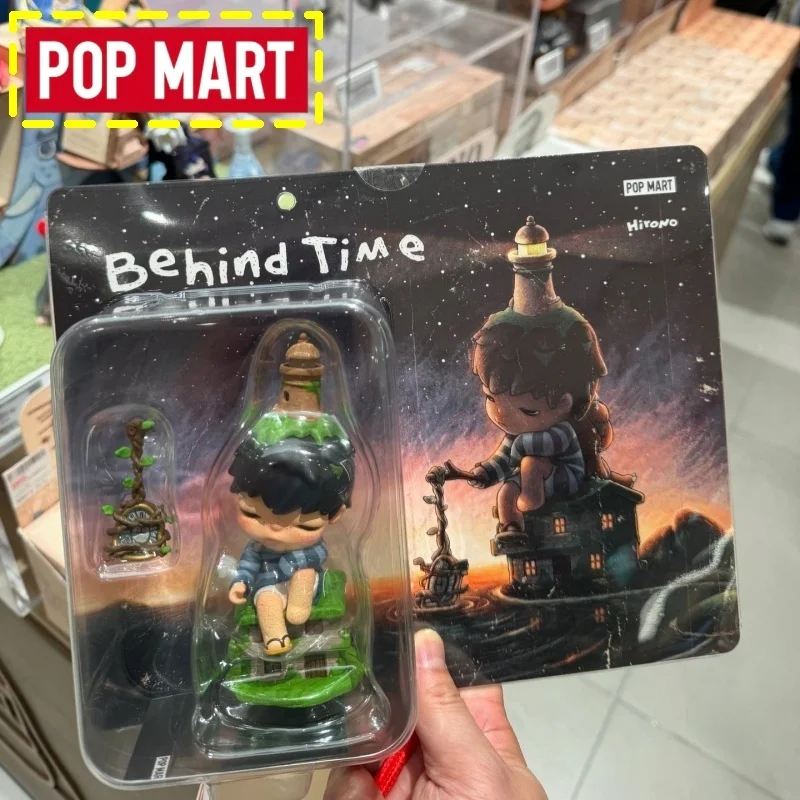 

Genuine Pop Mart Hirono Behind Time Series Blind Box Designer Doll Action Figure Desktop Ornament Collectible Toy Gifts