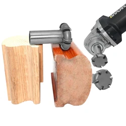 1Pc Solid Wood Staircase Handrail Knife  Pumpkin Milling Cutter Slotted Elbow Furniture Angle Grinder Knife For Woodworking Arch