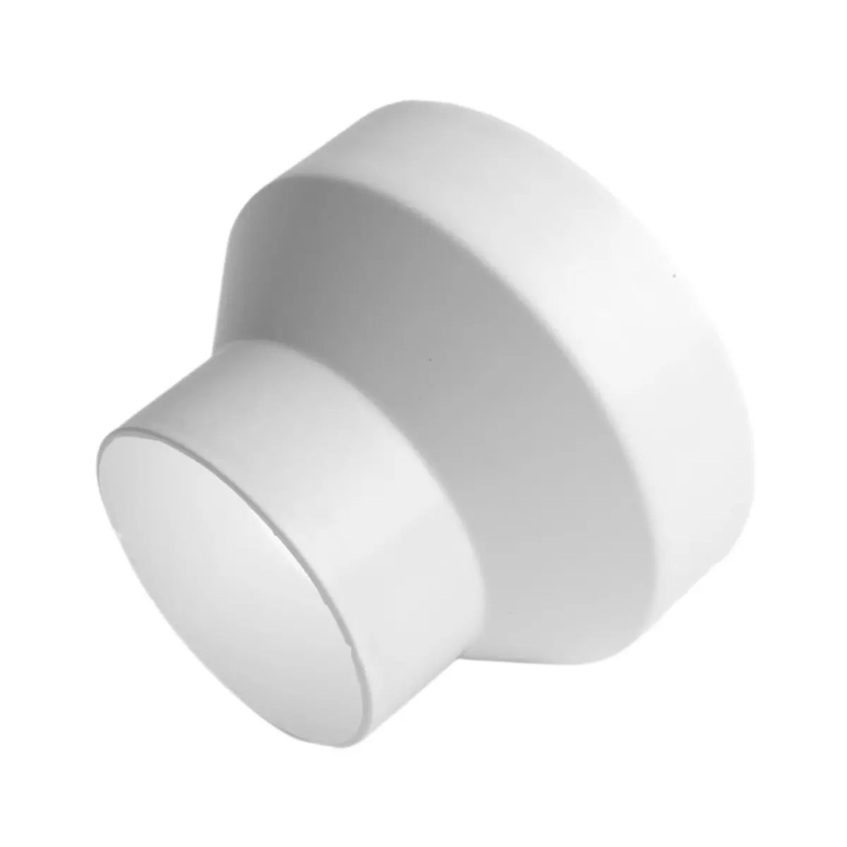 #92V 6 to 4 Inch Duct Reducer, Duct Adapter 6 to 4 PVC Reducer,HVAC Ventilation System,(plastic)