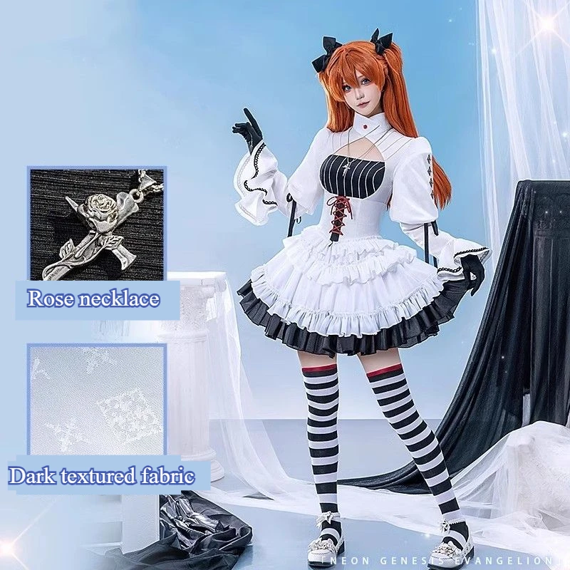 

Аниме Аска Лэнгли Сорю Косплей Костюм New Century Evangelion Косплей Платье Хэллоуин Карнавальная Вечеринка Ролевая Игра Одежда