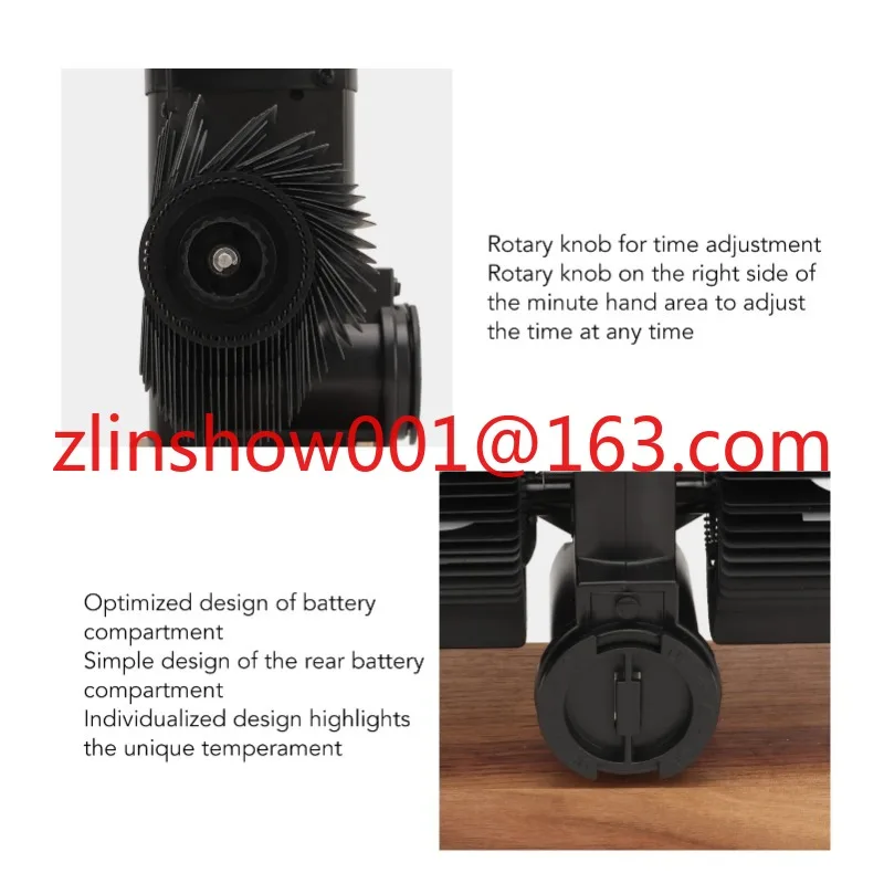 

Винтажные цифровые часы с откидной стороной, автоматический поворот на батарейках