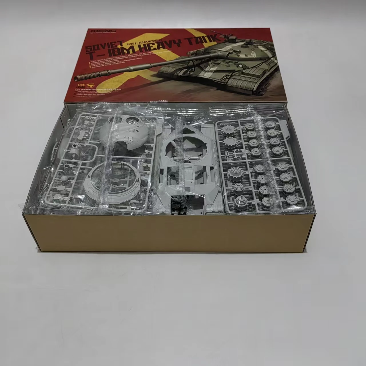 Assembly Model Kit Meng Model 1/35 Scale TS-018 Soviet T-10M Heavy Tank New Version