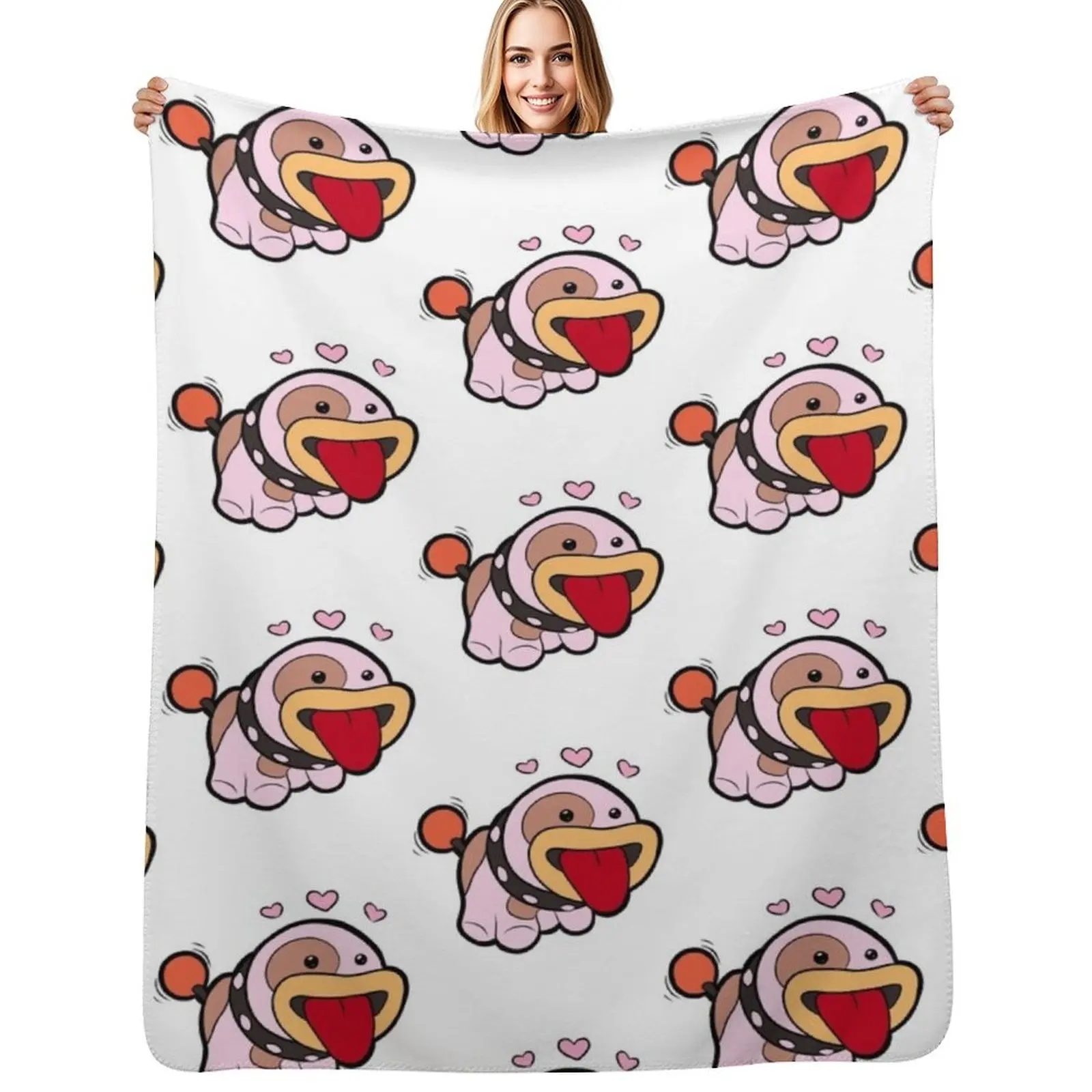 Poochy Throw Blanket Air Conditioner Manta suave para oficina y hogar