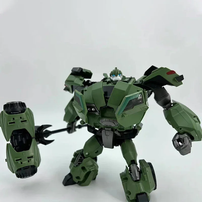 Gepantserd voertuig Vervorming Robot Anime Action Figure Speelgoed Ornament Model Cartoon Jongen Brithday Kerstcadeaus Woondecoratie