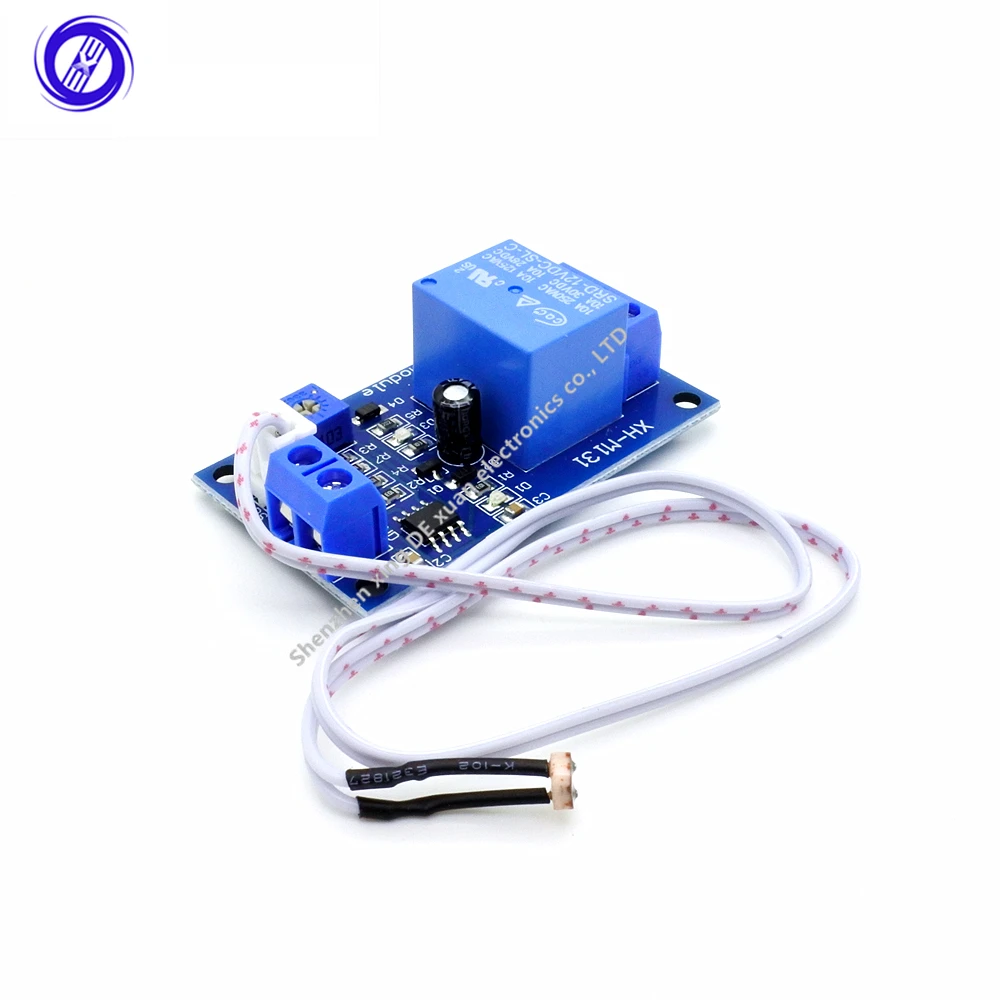 XH-M131 DC 12V Light Control Switch Photorelay Photoresistor Relay Module Detection Sensor brightness Automatic Control