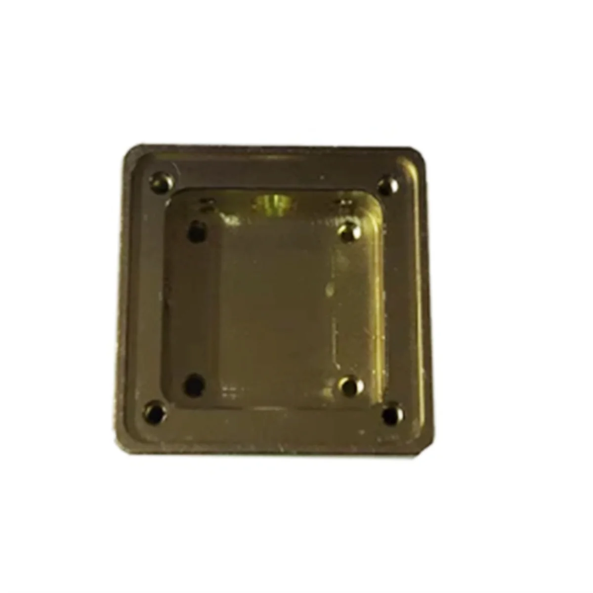 Aluminum Alloy Shell Shielded Enclosure 19X19X5.5mm Golden Conductive Oxidation Multi-Functional Portable RF Box