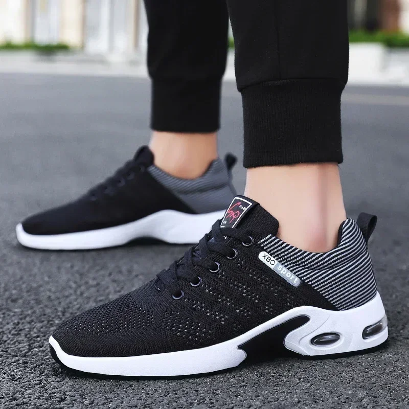 Comfortable Thick Sole Air Cushion New Fashion Original Men Sneaker Zapatillas Hombre Running Shoes for Men Casual Tenis Shoes