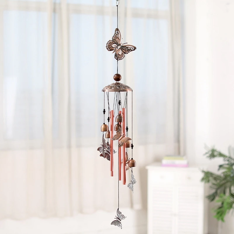 

Wind Chimes, Garden Windchimes Decorations Outdoor Patio Decorations Indoor Outdoor Wind Chimes, Retro Memorial Chimes Durable