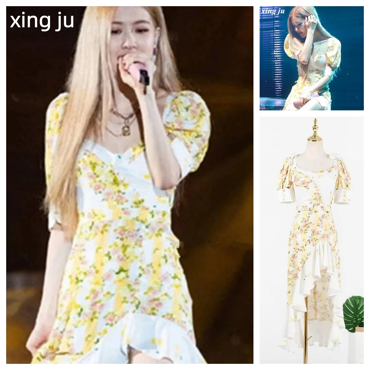 xing-ju-kpop-korean-singer-jazz-dance-costume-women-sexy-irregular-princess-birthday-party-floral-dress-concert-performance-wear