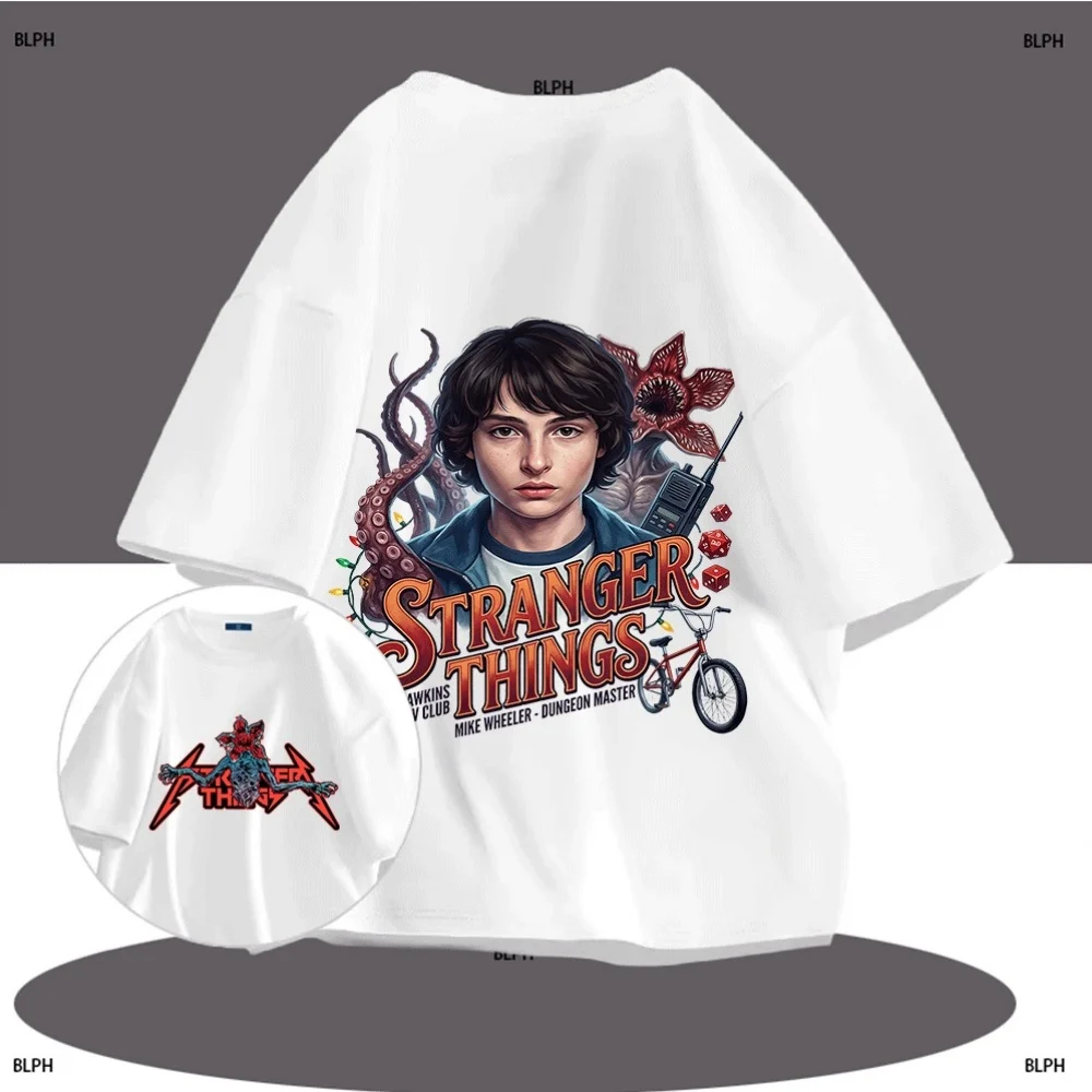 Stranger Things Mike Wheeler Dungeon Master Camiseta a juego para niños y adultos, camiseta familiar inspirada en Hawkins AV Club para fanáticos