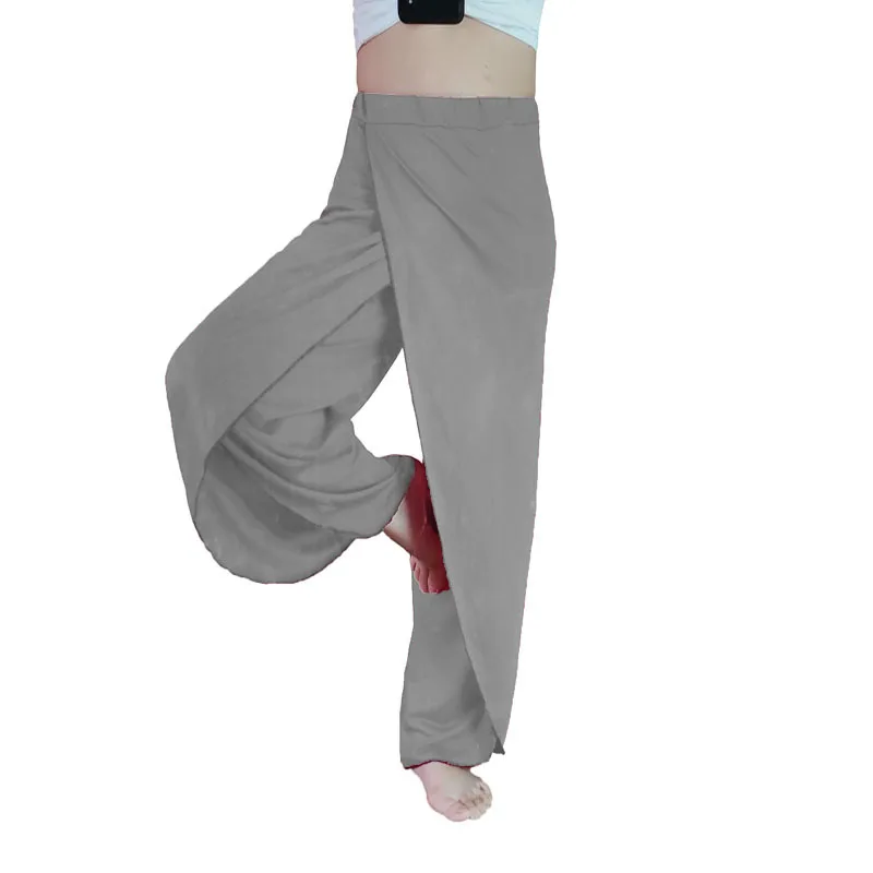 S-5XL Dance Pants Women's Modal Loose Feet Dancing Wide-Legged Leotards Latin Yoga Practice Long Trousers Soft Modal Home Pants