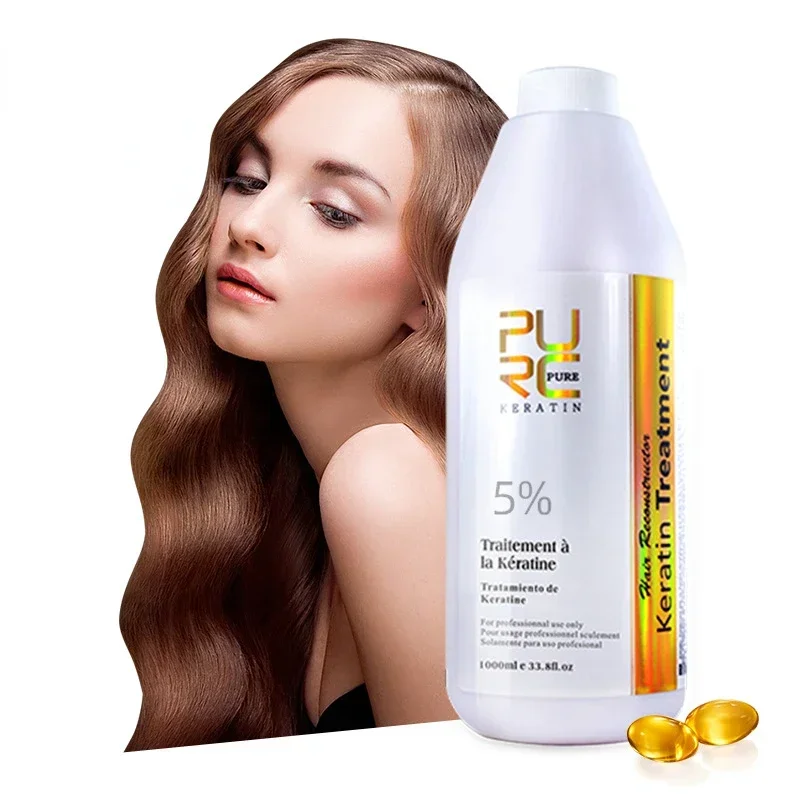 

Repair Straighten Damage Brazilian Keratin 5% 8% 12% Formlain pure Chocolate Treatment and Purifying Shampoo Hair Product