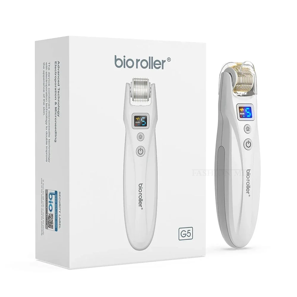 Bio Roller G5 Vervangen 540 Titanium Naald Derma Roller Gehoord Draadloze Home Micronaald Gezichtsrol Voor Bio Roller G5-apparaat