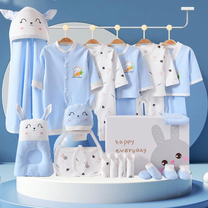 23 Pcs/set Baby Romper Set Cotton Boys bodysuits for Girls Clothes Cartoon 0-6 Months no box