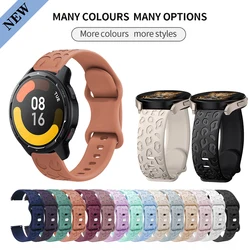 22mm Leopard Silicone Strap Engraved Band For  Xiaomi Watch S1 active S2 S3 / Sport / Color 2