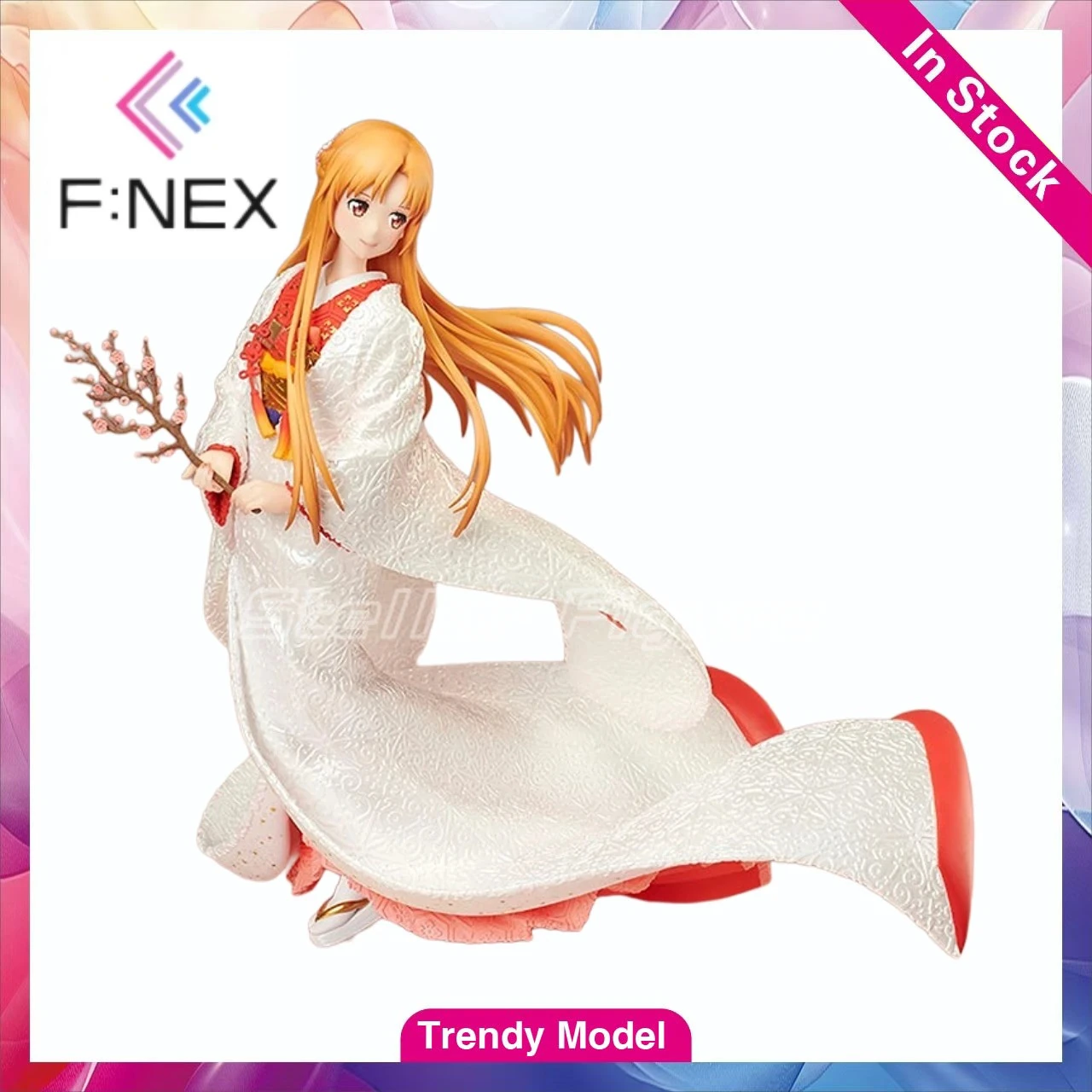 

【TM】В наличии F:NEX Sword Art Online Асуна 1/7 Фигурка-модель, коллекционный подарок, украшение