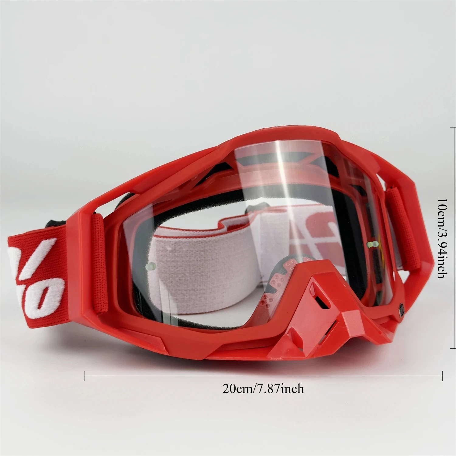 Unisex Motorcycle Goggles, Pack of Five, Anti-Fog, Windproof, Sandproof, Off-Road Motorcycle Helmet Goggles, Outdoor Skiing and Mountain Climbing Sports Goggles