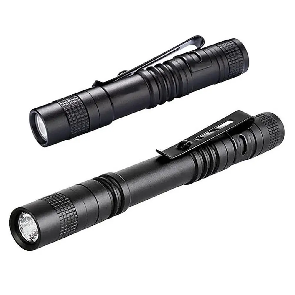 LED Pocket Pen Light Flashlight Most Powerful LED Flashlight Rechargeable Torch Lighting Tactical Lantern COB Work Light