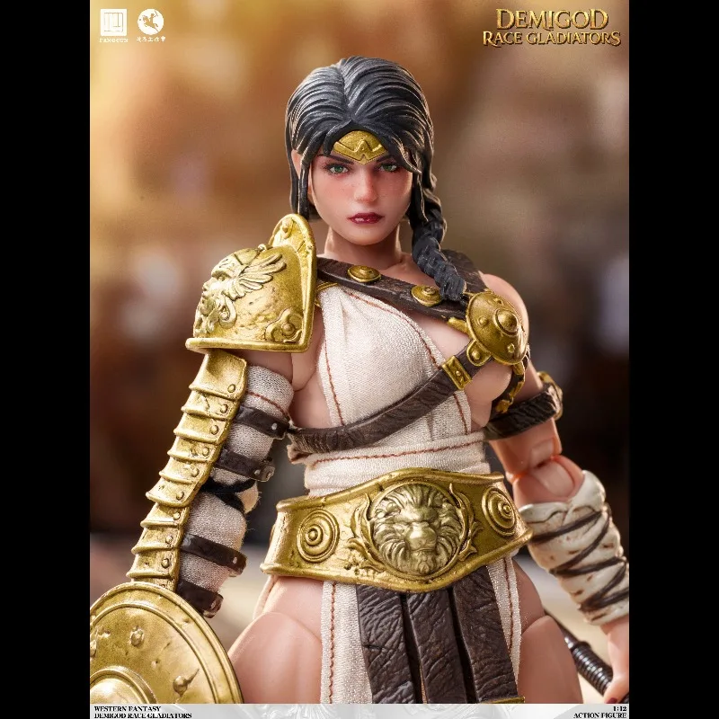 

Pre-sale 1/12 Scale Semi Divine Gladiator Mobile Doll Model for Collection Gifts Display Figurines