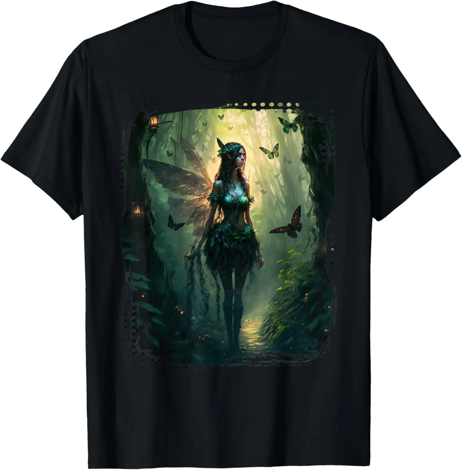 

Fairy Grunge Fairycore Aesthetic Cottagecore Butterfly T-Shirt
