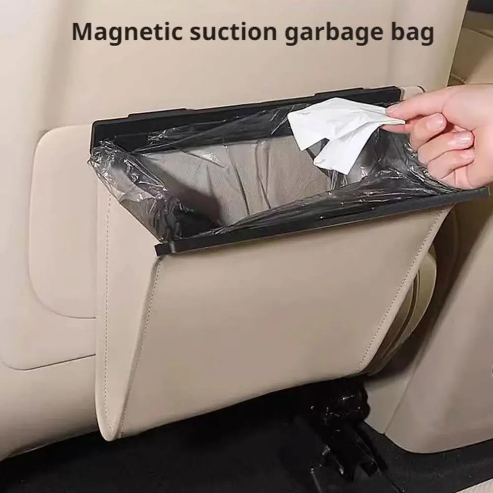 

Car Garbage Bag Fit for Jetour T2 2023 2024 2025 Modified Seat Rear Magnetic Garbage Bag Car Accessories A2M3