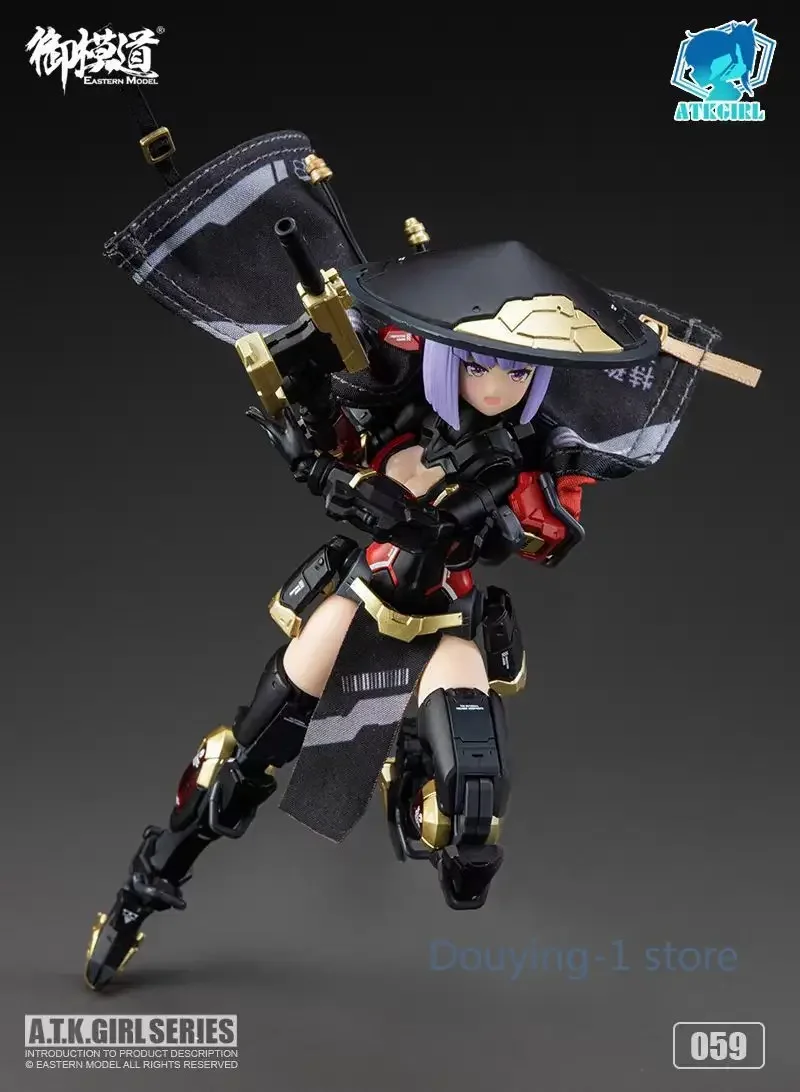 

ATKGIRL JW-059 Золотая динамичная аниме-фигурка девушки, сборная модель, в наличии, коллекционная модель, шарнирная фигурка, декоративная