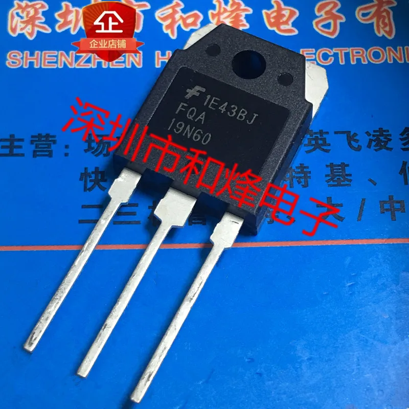 5PCS-10PCS FQA19N60 TO-3P 600V 19A NEW AND ORIGINAL ON STOCK