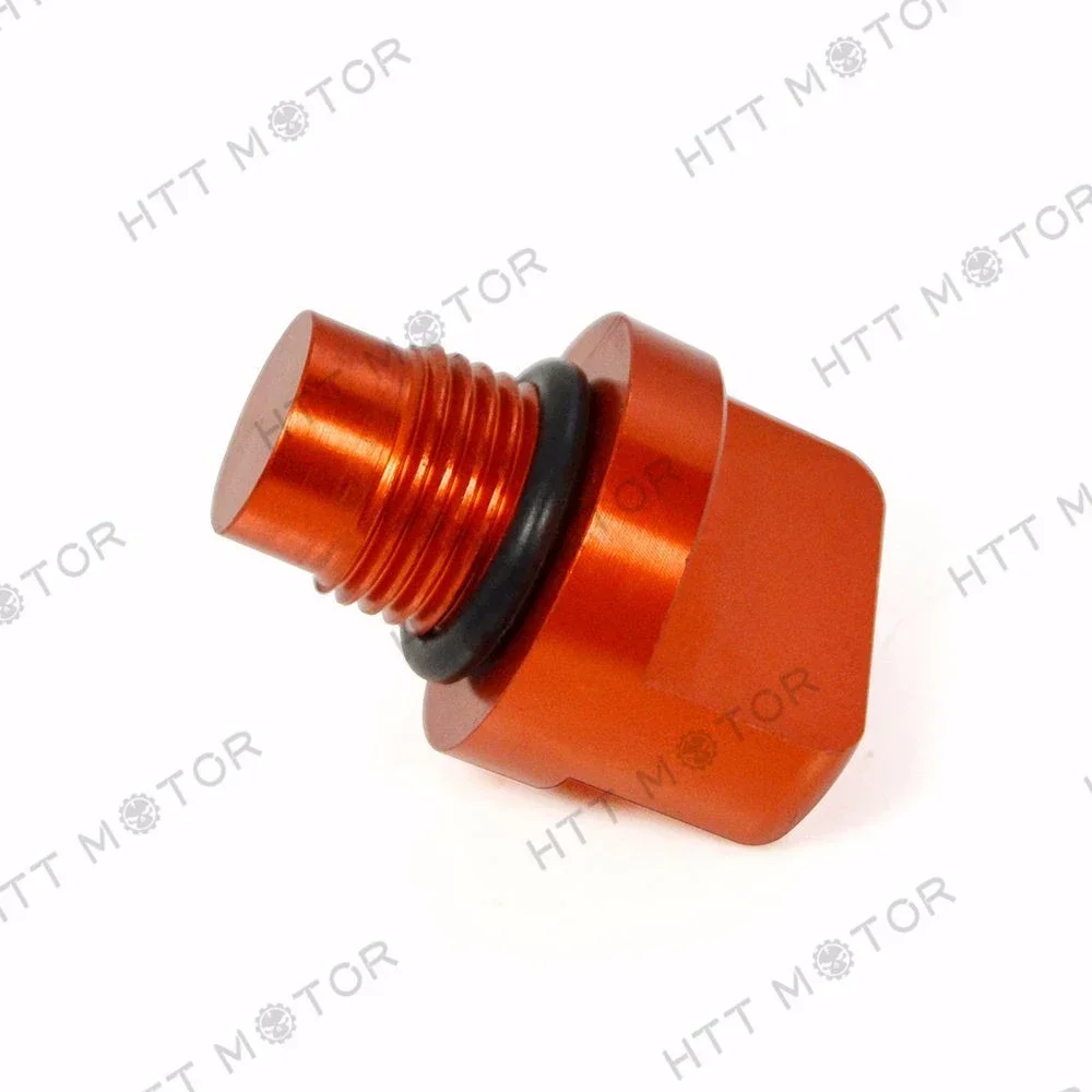 Motorcycle CNC Aluminium Oil Drain Plug Bolt for KTM DUKE 125 200 390 Orange
