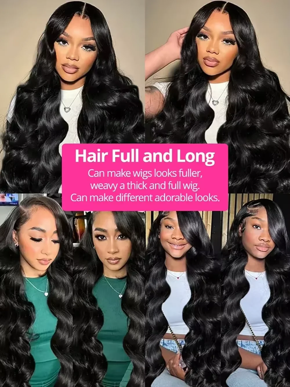 13x6 Lace Front Body Wave Wig Black Pearl HD Transparent Pre Plucked Human Hair Natural Waves 13x6 Body Wave Lace Front Wig With Drawstring 13x4 Full Lace Frontal Human Hair Wig for Black Women view 7