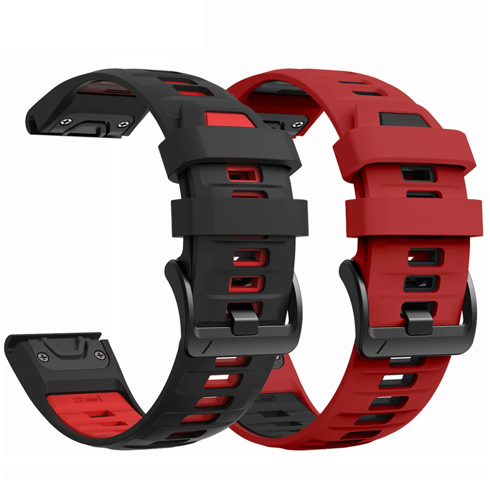 1:1 Fenix9 Uhrenarmband für Garmin Fenix 9 Pro 47mm 51mm E 8 7 7X 6 6X 5X/Epix Pro/Enduro 3/970 QuickFit 22mm 26mm Silikonarmband – Detail 34