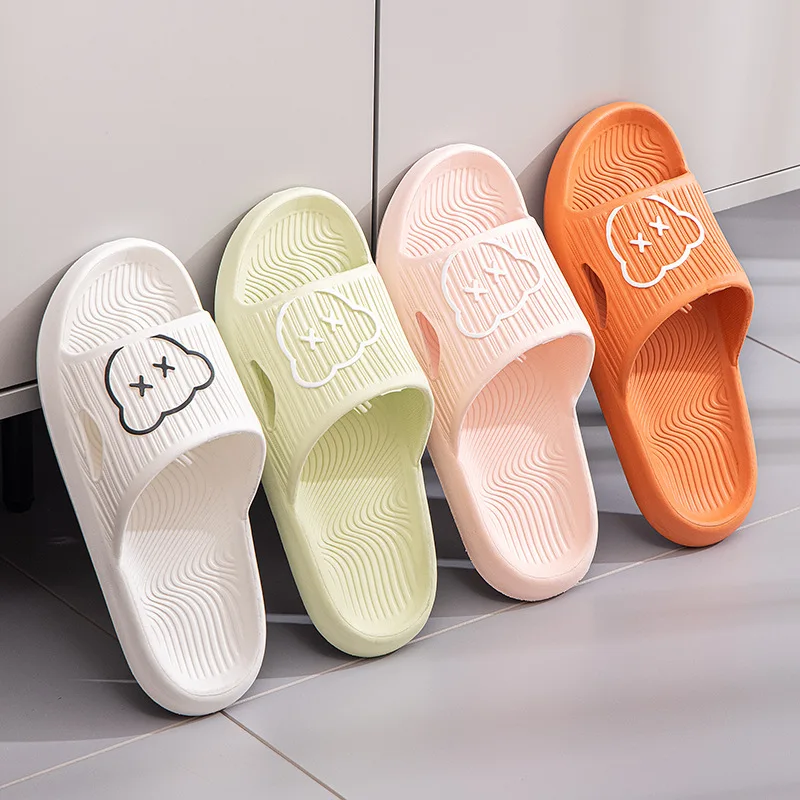 

EVA Casual Slippers Home Flats Designer Shoes Women 2024 Fashion Summer Cartoon Cute House Platform Slides Girls Soft Sandals