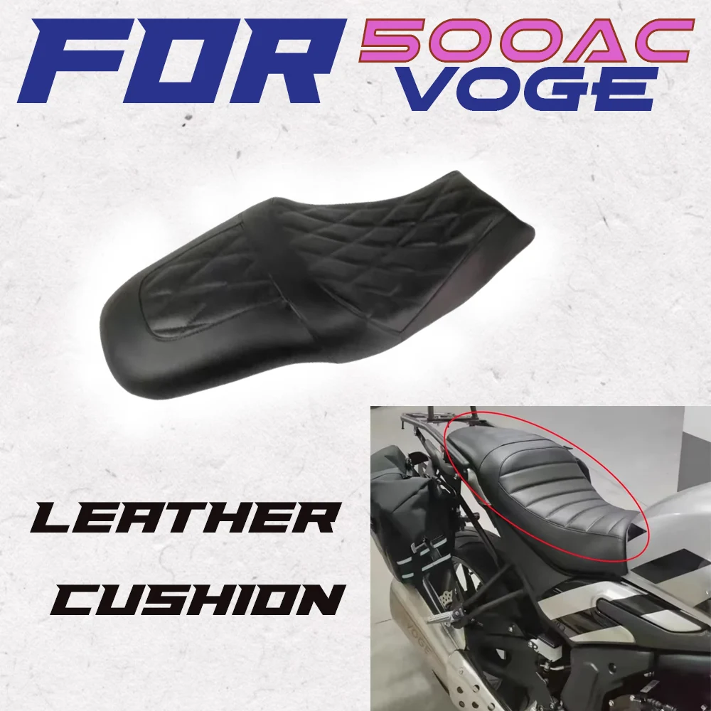 

New 2022 Motorcycle Fit Voge 500AC AC500 Low-Profile Driver Passenger Seat For VOGE 500AC 500 AC