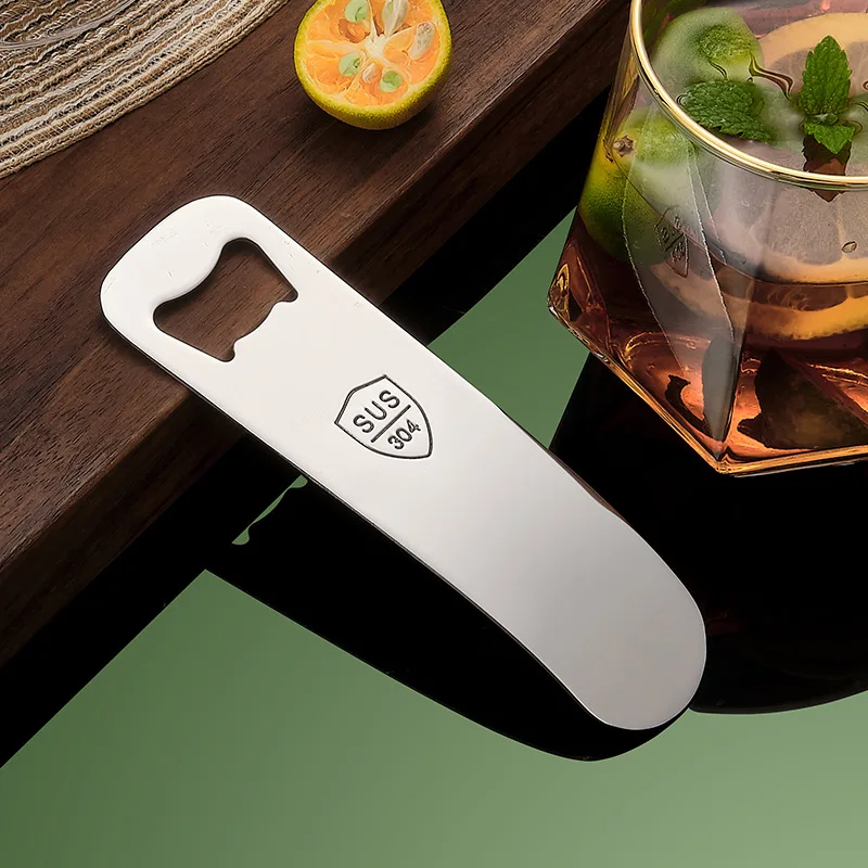 Stainless Steel Beer Bottle Opener, Personalized Logo for Promotion Gift