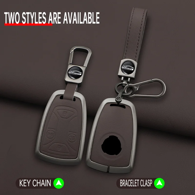 Zinc Alloy Car Key Case Holder Key Cover Accessories For SAAB Scania 540S GRS905 141 143 148 DC13 4X2 6X2R G P R S Series