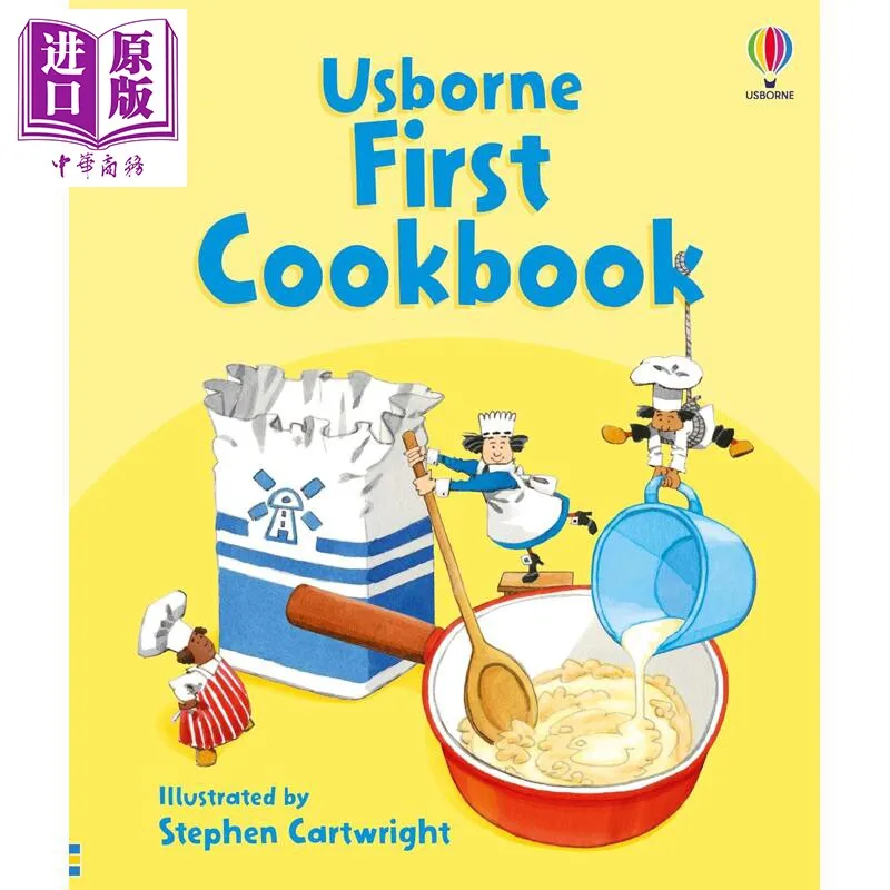 Children's Cookbook First Cookbook English Original, Children's Cookbook Picture Book, Easy To Make Delicious Recipes 7 +