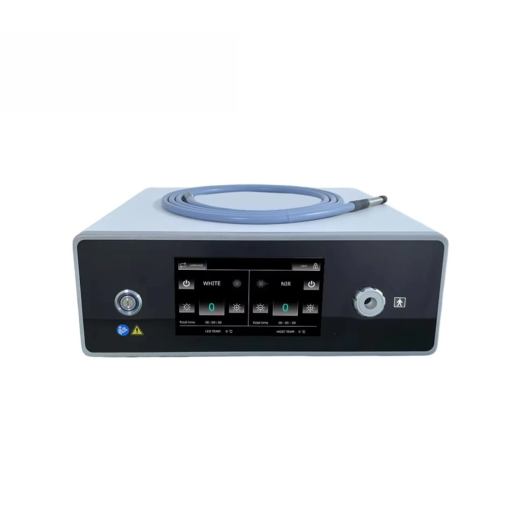 High Brightness LED Fiber Optic Cold Light Source Long Lifespan Replace Xenon Light For Rigid Endoscope System