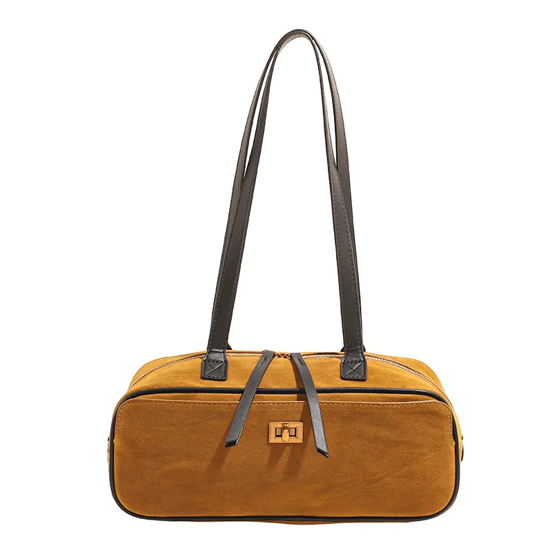 

Женская сумка подмышки в стиле ретро 2025 года, большая вместительная многосторонняя сумка через плечо из натуральной кожи, винтажная рабочая сумка для ежедневного использования