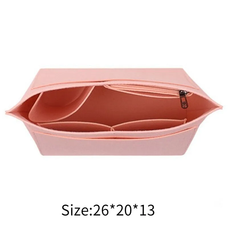 منظمات حقيبة اليد متعددة الجيوب حقيبة بطانة داخلية منظم حقيبة اليد حقيبة حمل حقيبة صغيرة منظم إدراج لحقيبة اليد