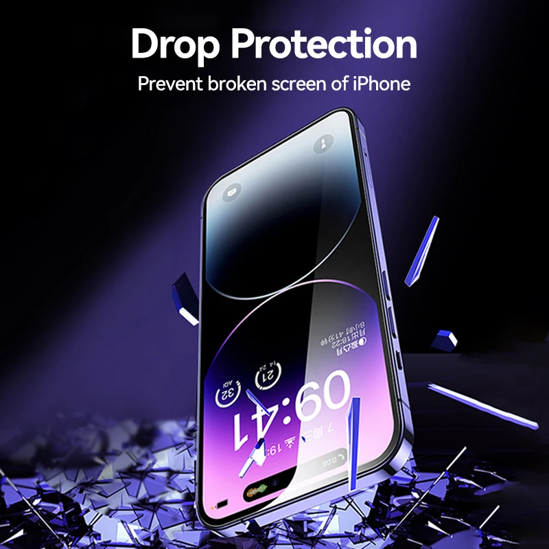 Joyroom HD Glass Screen Protector for iPhone 16 15 14 13 12 11 Pro Max With Cleaning Kit HD Dust-proof Glass for iPhone 16