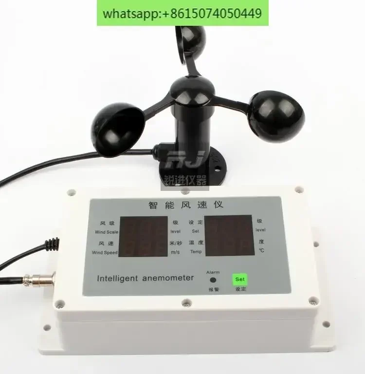 

Tower crane dedicated anemometer / anemometer construction site weather construction wind-level temperature split