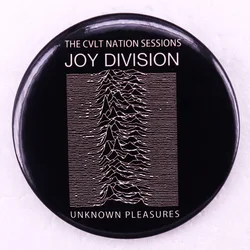 English Rock Band Studio Album Pinback Button Pin Music Tinplate Badge for Various Clothing Backpacks and Bags