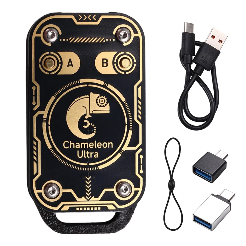 

-MEOF Chameleon Ultra RFID Smart Chip Reader Smart Card Emulator 125Khz 13.56Mhz ID IC Card Decode NFC Duplicator