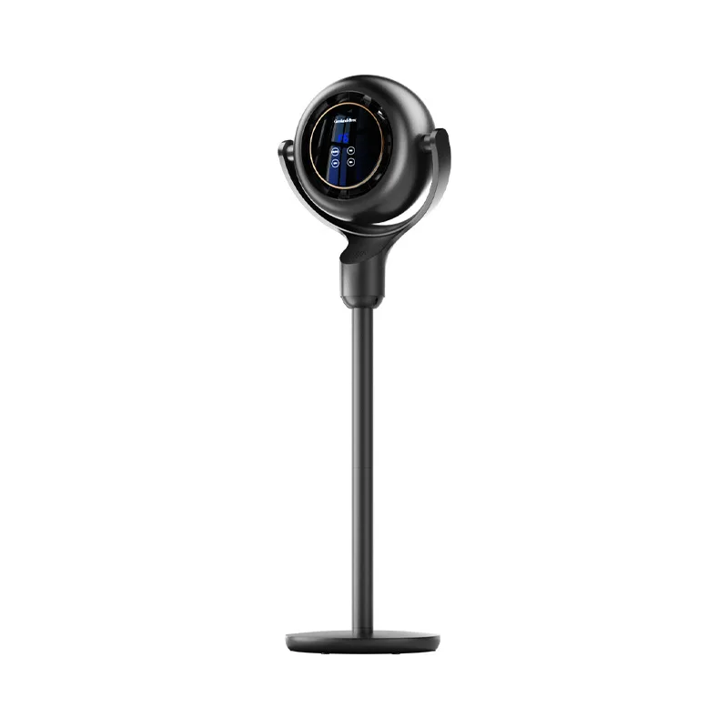 Control Smart Air Cooler Circulation Tower Fan with HEPA Filter Bladeless Air Purifier Fan for Household Use Made Plastic