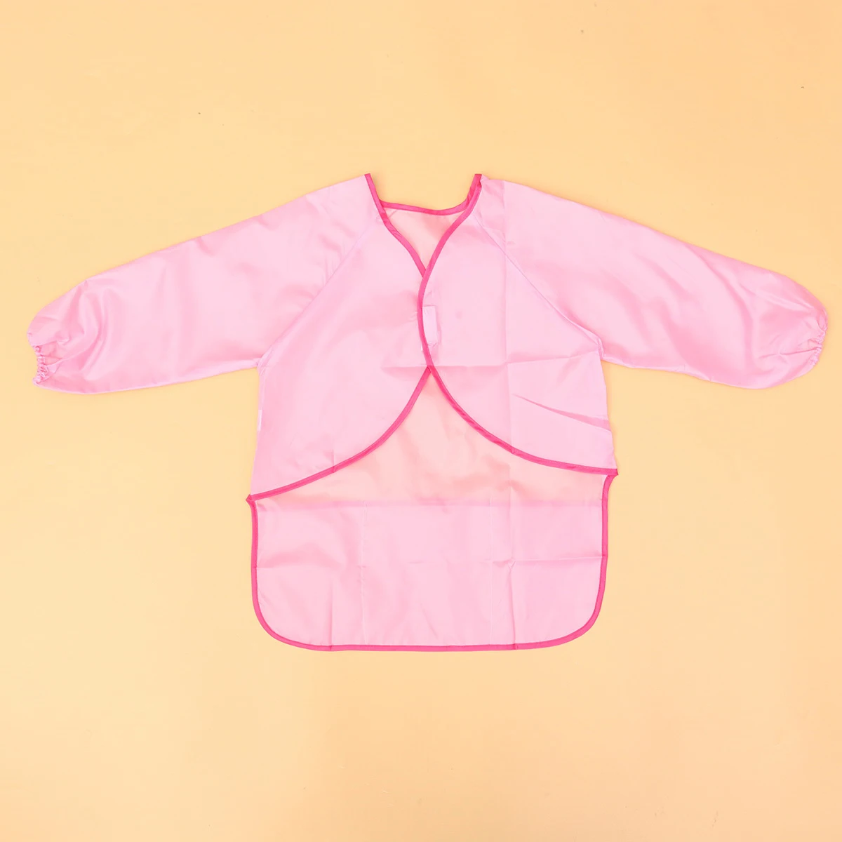 

Apron Painting Clothes Children Art Smock Waterproof Reverse Dressing Pink Girl