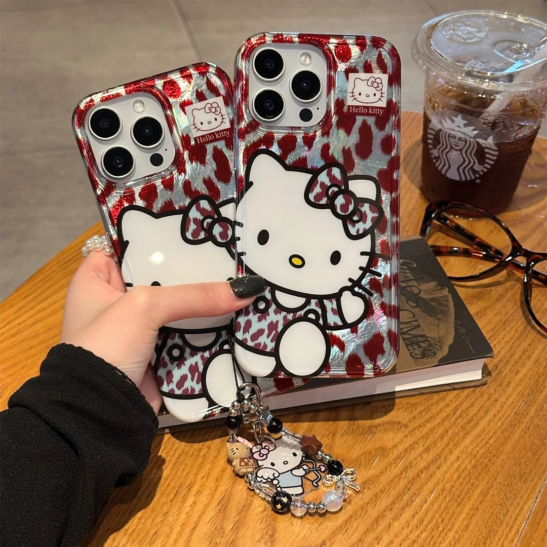 

Simple Fashion Smudge Leopard Print kitten Phone Case For iPhone 17 Cases iPhone 16 Pro Max 15 14 Pro Max Plus Cover﻿﻿